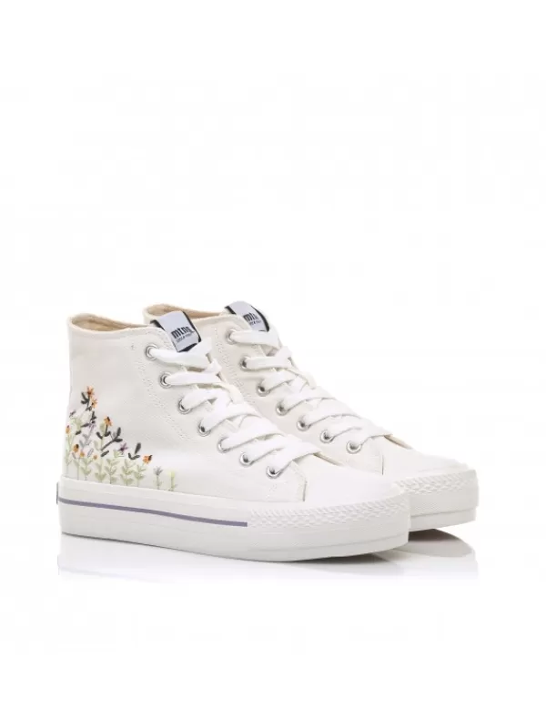Mujer El Rayo Botin Canvas All - Mustang 60172-Flw