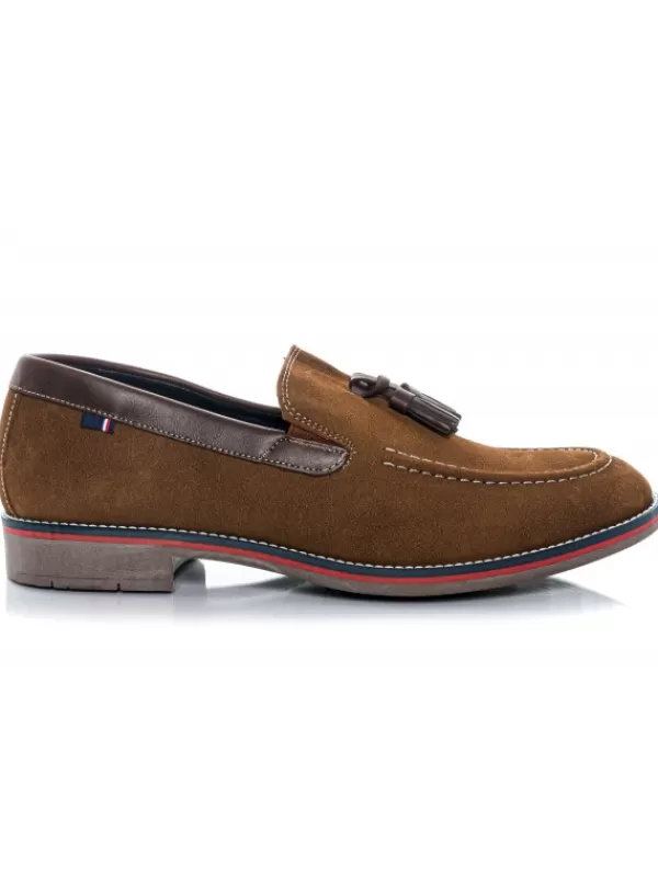 Hombres El Rayo Mocasin Borlas - R-Star 02024