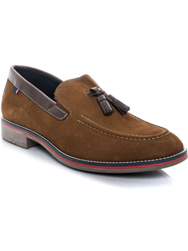 Hombres El Rayo Mocasin Borlas - R-Star 02024
