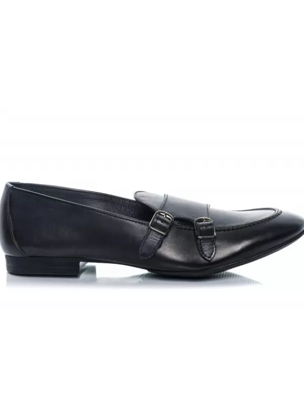 Hombres El Rayo Mocasin Doble Hebilla - Sergio Serrano 4917-M