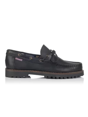 Hombres El Rayo Mocasin Nautico Lazo - Storm 207C