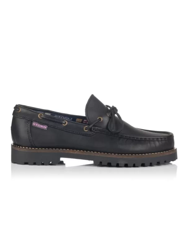 Hombres El Rayo Mocasin Nautico Lazo - Storm 207C