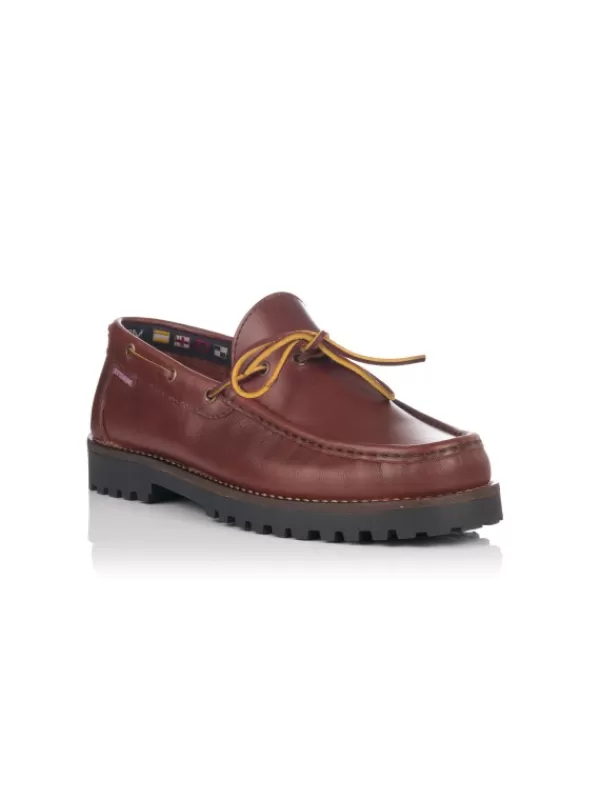 Hombres El Rayo Mocasin Nautico Lazo - Storm 207C