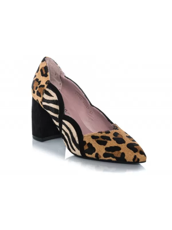 Mujer El Rayo Salon Piezas Print - Style Shoes 45057