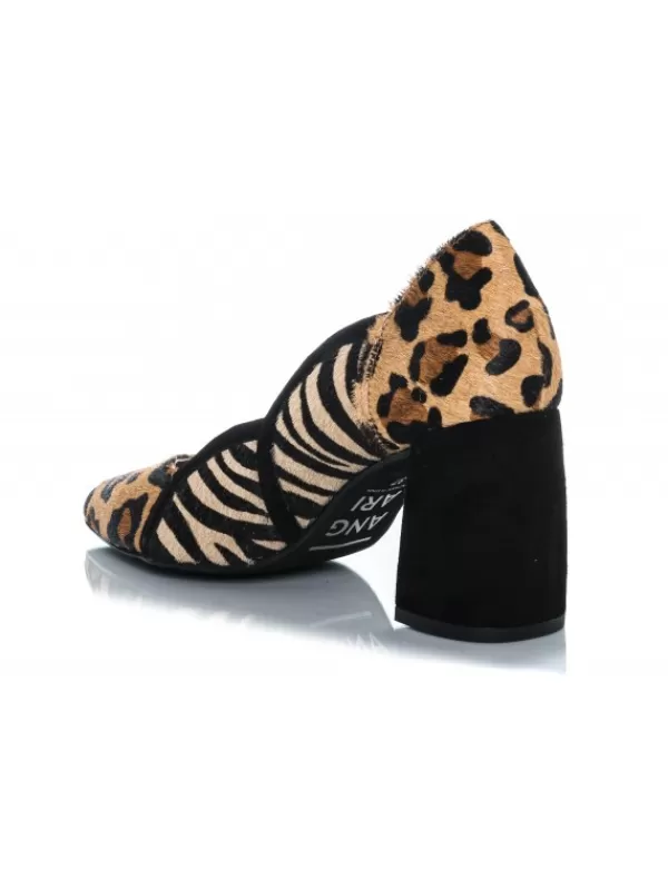 Mujer El Rayo Salon Piezas Print - Style Shoes 45057