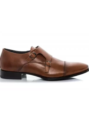 Hombres El Rayo Zapato 2 Hebillas Monkstrap - Sergio Serrano 5809-M