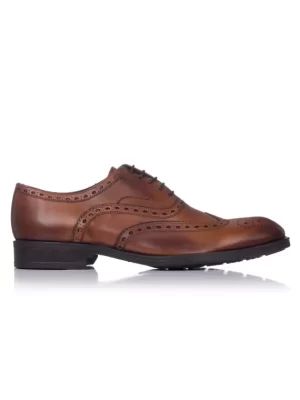 Hombres El Rayo Zapato Cordones Brocado - Sergio Serrano 5003