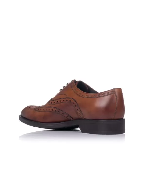 Hombres El Rayo Zapato Cordones Brocado - Sergio Serrano 5003