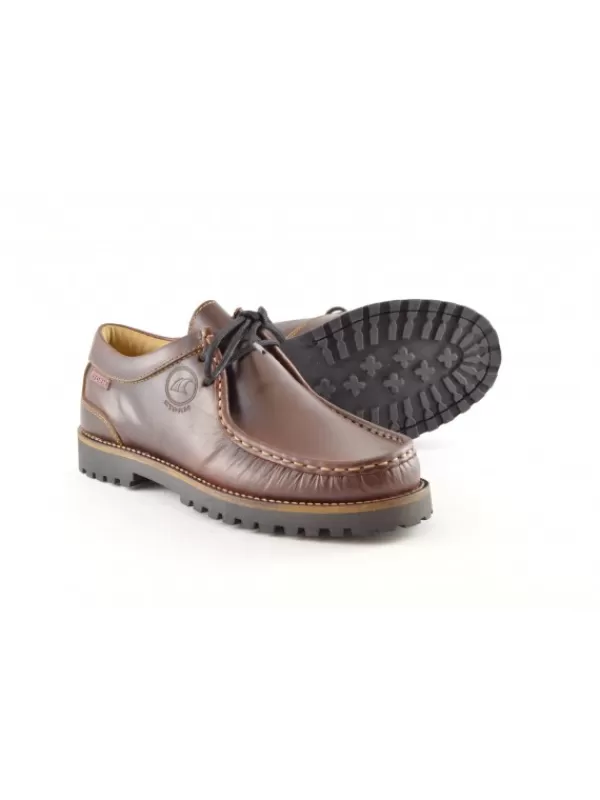 Hombres El Rayo Zapato Wallabee - Storm 3860